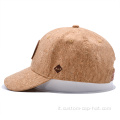 Cappellino da baseball in sughero ecologico